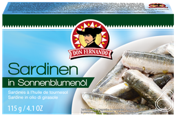 [85656] Sardines in sunflower oil 115g