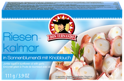 [85661] Giant calamari in sunflower oil with garlic 111g