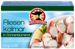 [85662] Giant calamari in sunflower oil 111g