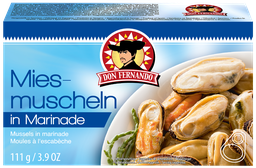 [85658] Blue mussel in marinade 111g