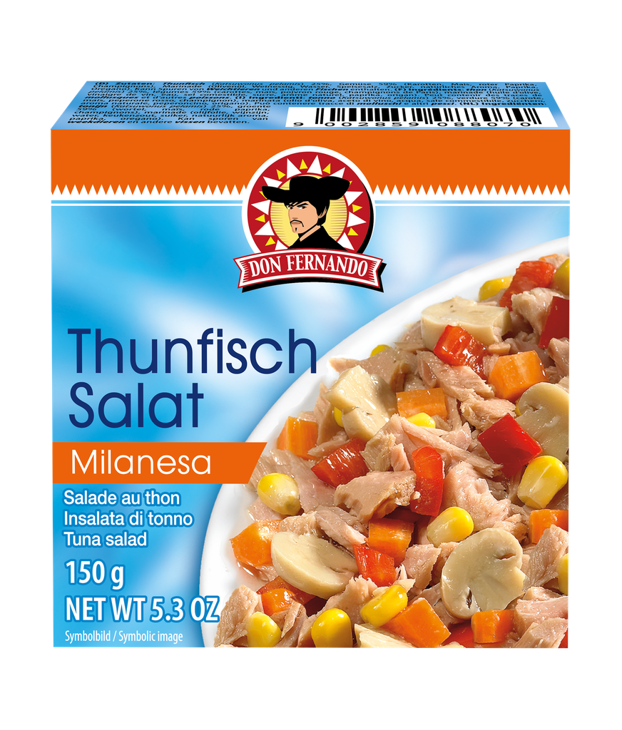 Tuna salad - milanesa 150g