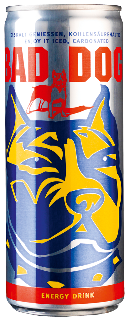 Bad Dog energy drink (DE/CZ/IT) 250ml