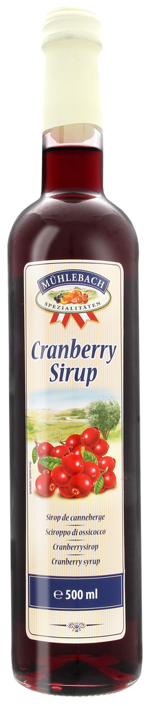 Syrup cranberry 0,5l