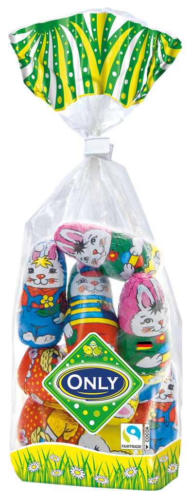 Milk chocolate Easter bunnies 100g