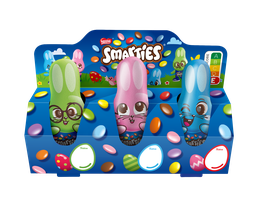 [96318] Smarties Mini Easter Bunnies 56.1g (3x18.7g)
