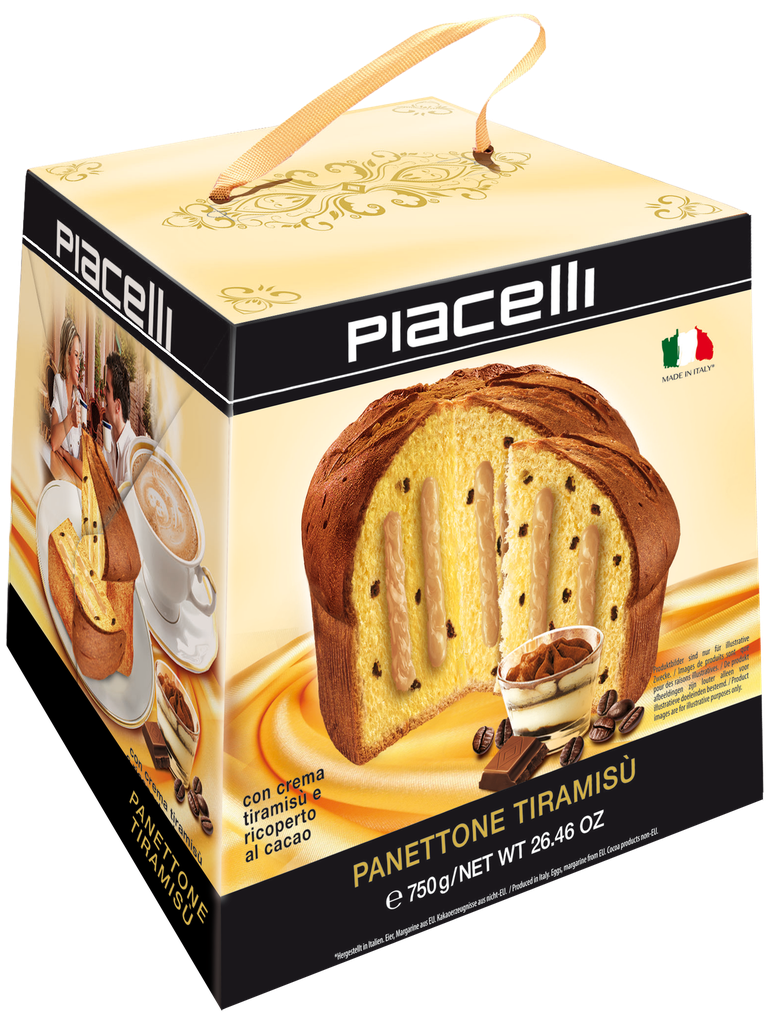 Yeast cake Panettone Tiramisu 750g