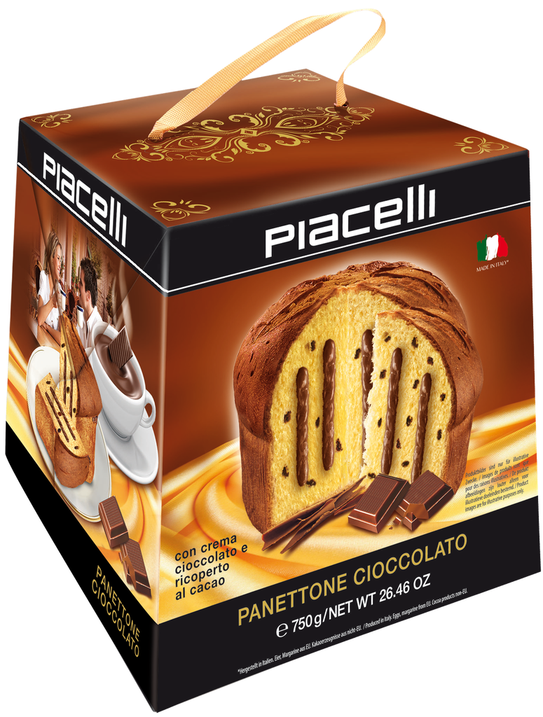 Yeast cake Panettone cioccolato 750g