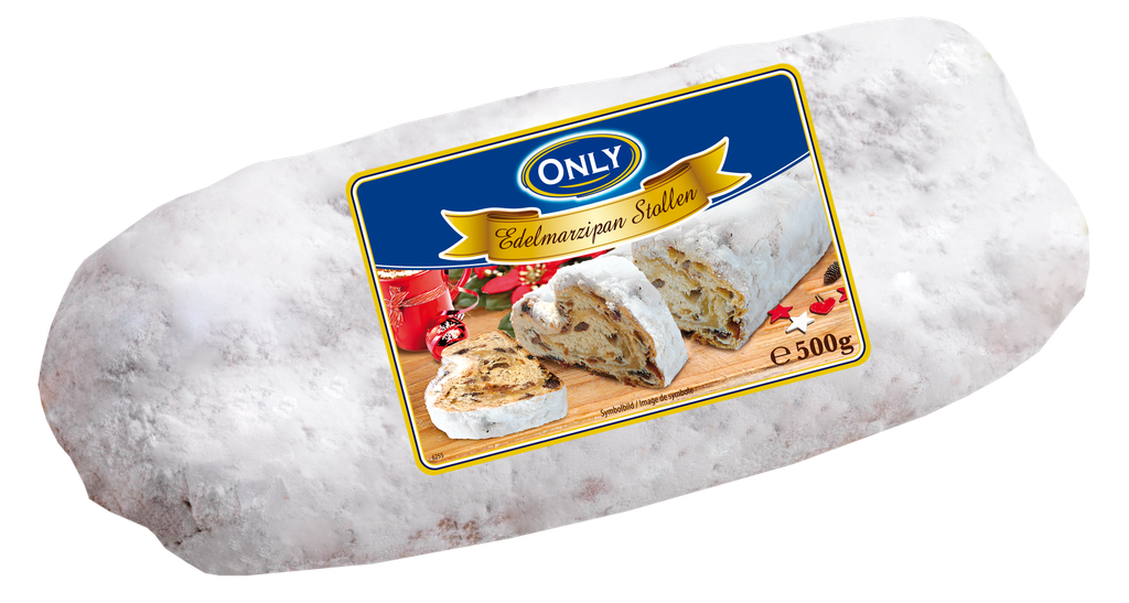 Stollen with superior marzipan 500g