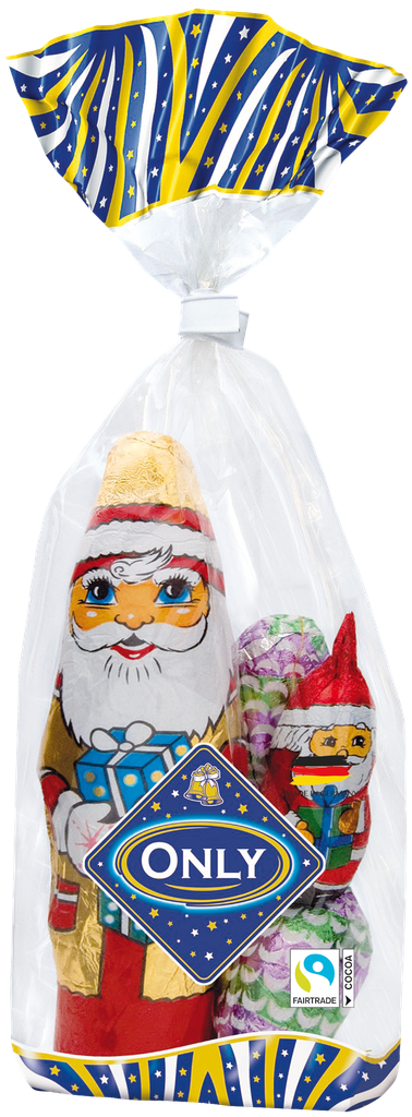 Milk chocolate Santa Clauses mix 100g