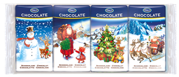 [96438] Christmas Milk chocolate 4x15g