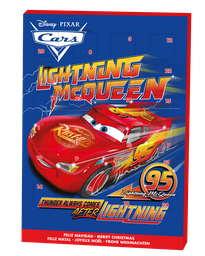 [96462] Cars advent calendar milk chocolate 50g