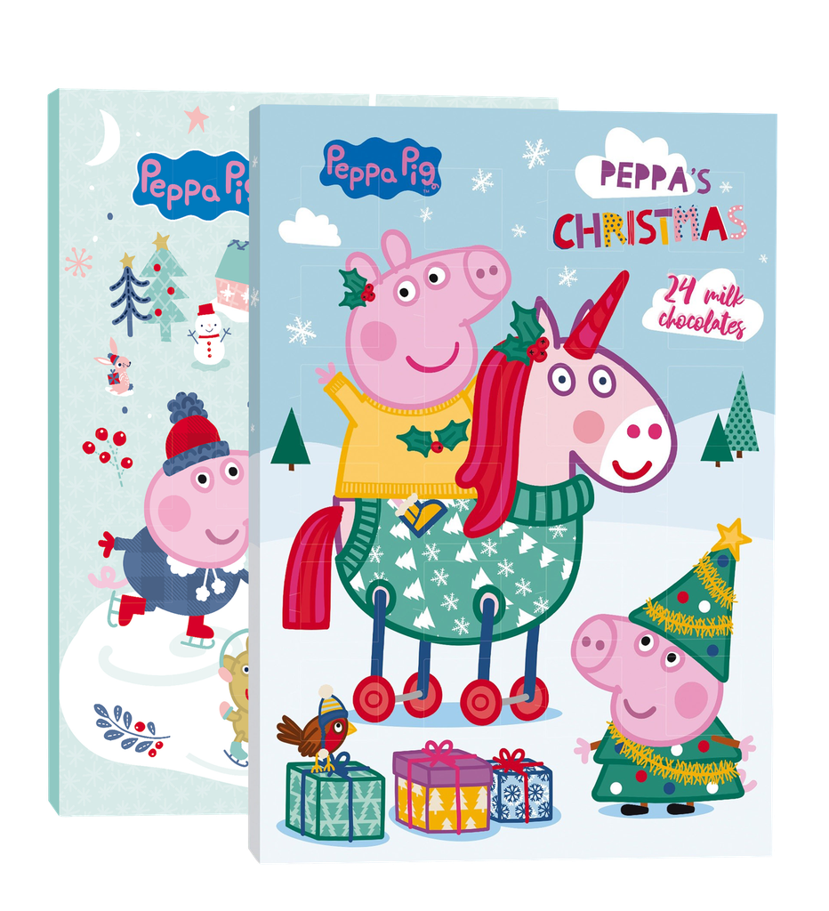 Peppa Pig advent calendar mixed box 2 types 75g