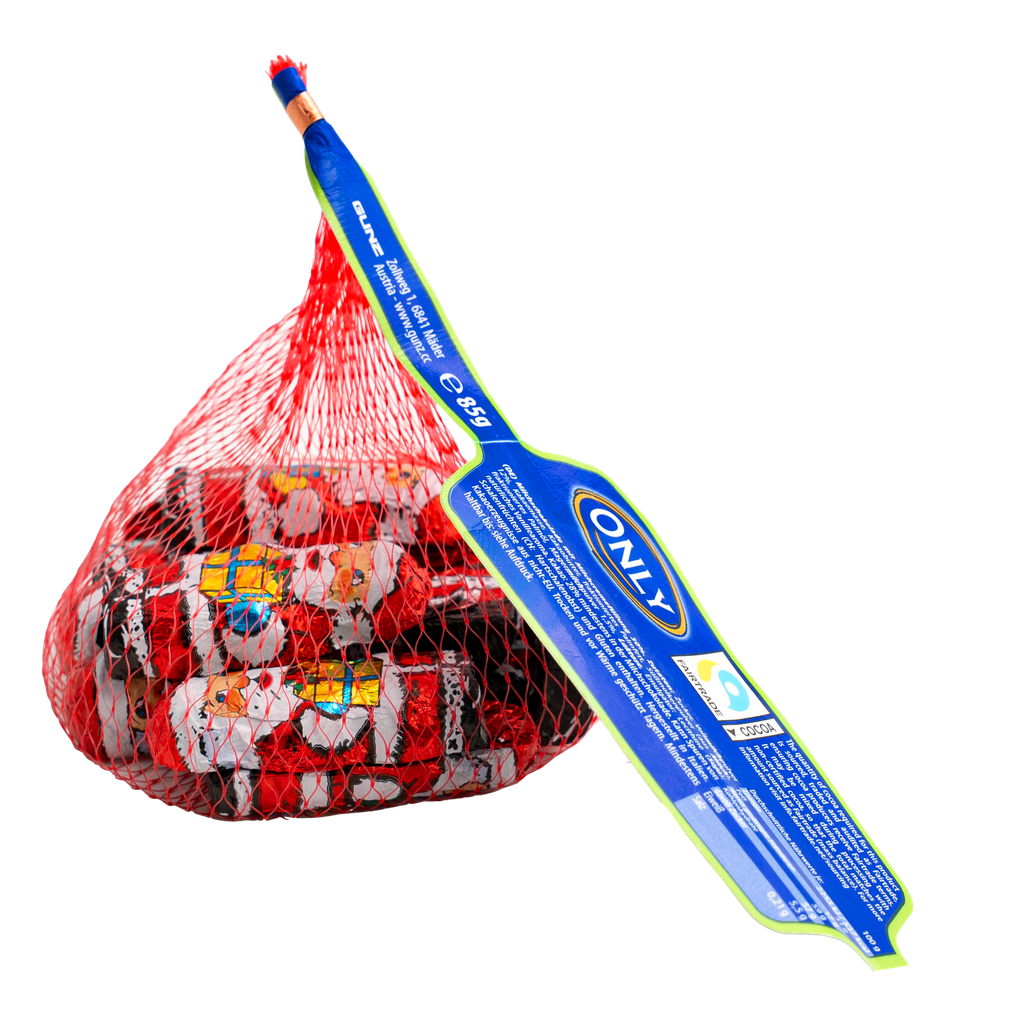 Santa Claus milk chocolate with milk cream filling 85g