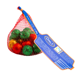 [96444] Christmas balls milk chocolate with milk cream filling 84g