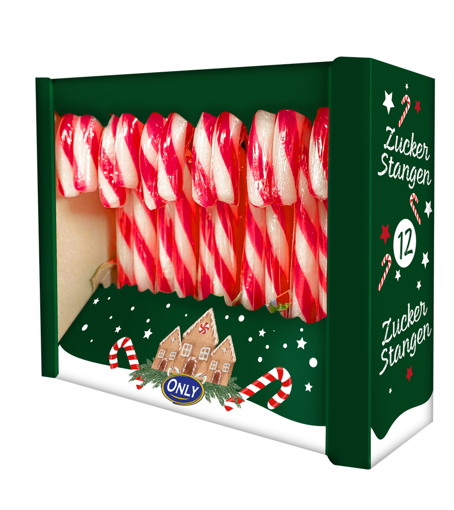 Candy canes 144g (12x12g)