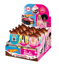 [96843] Spoon Egg with surprise Barbie & Hot Wheels 17,5g