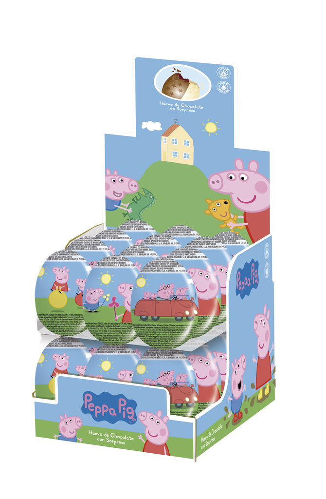 Peppa Pig surprise egg 48x20g counter display