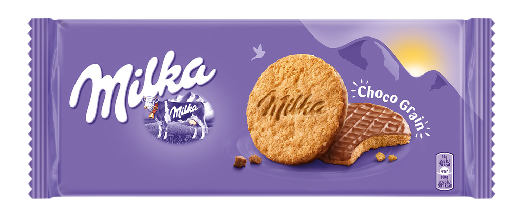 Cookies with milk chocolate Choco Grain 126g
