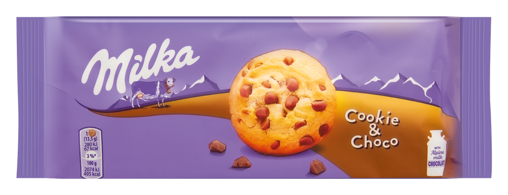 Cookie & Choco with chocolate chips 135g