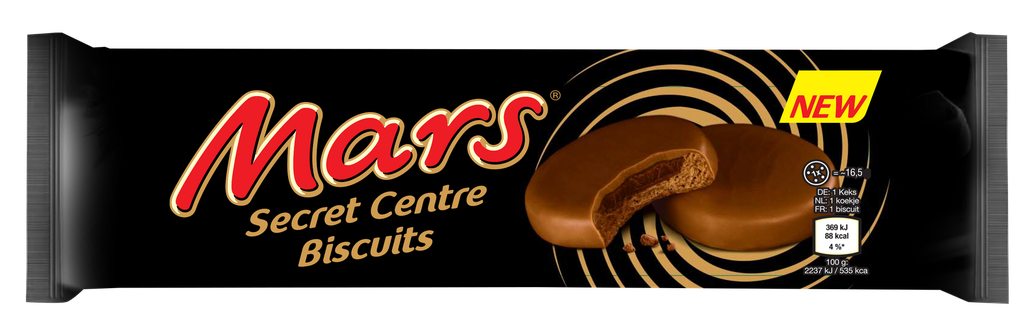 Mars Secret Centre Biscuits 132g