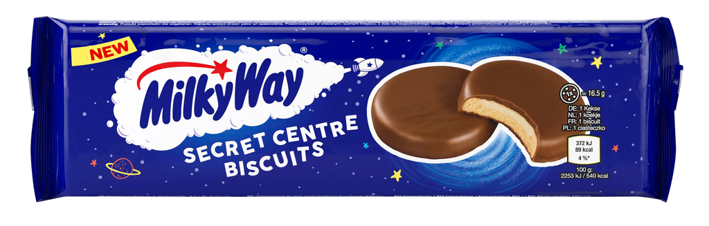 Milky Way Secret Centre Biscuits 132g