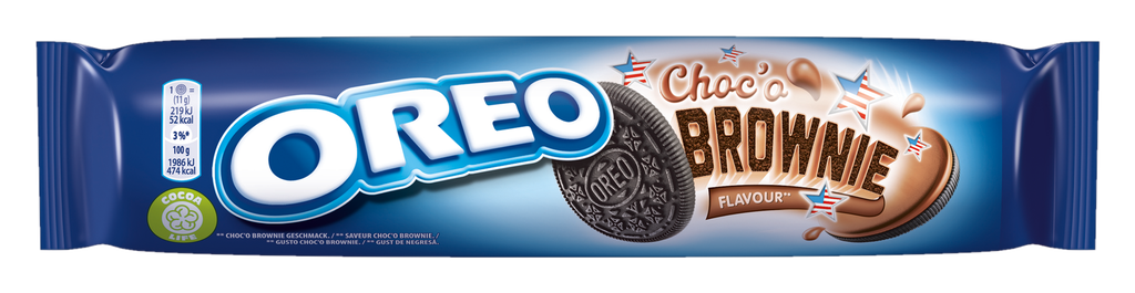 Cookies Oreo Choc'o Brownie 154g
