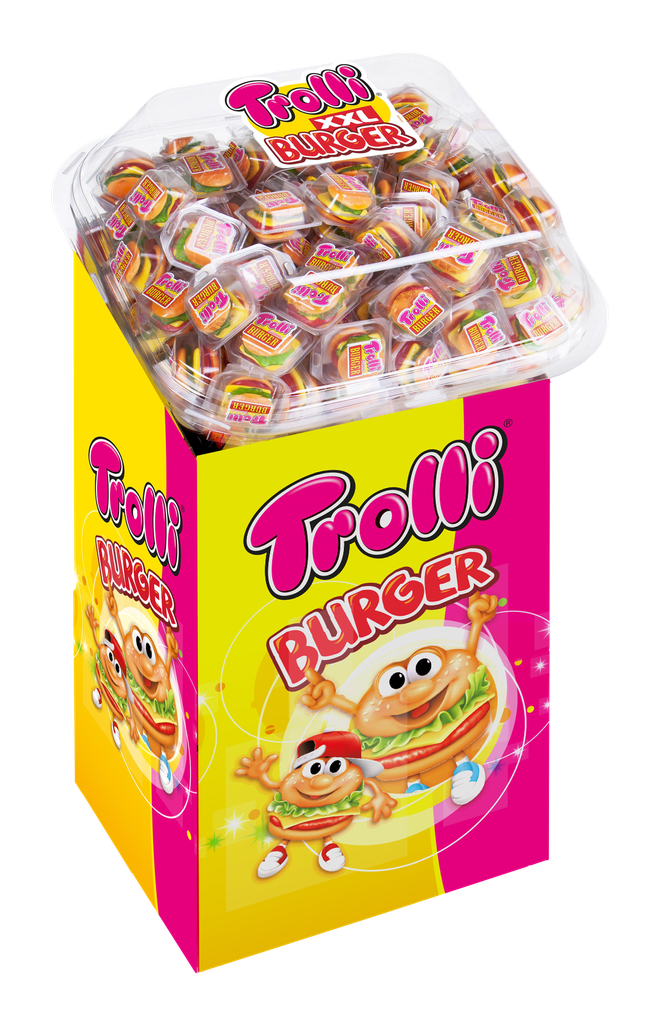 Gum burger 180x50g display