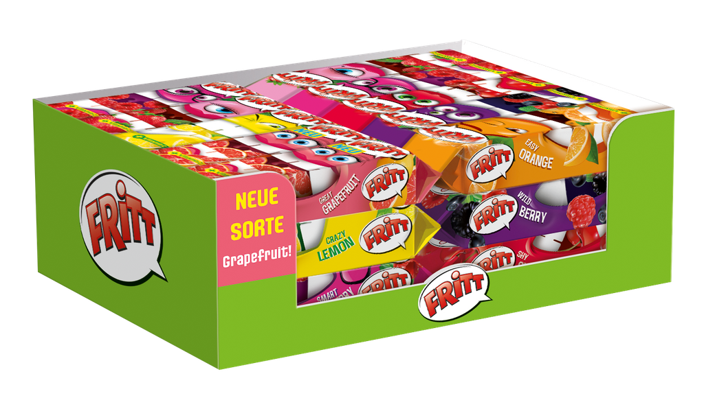 Chewy candies mixed box 30x70g
