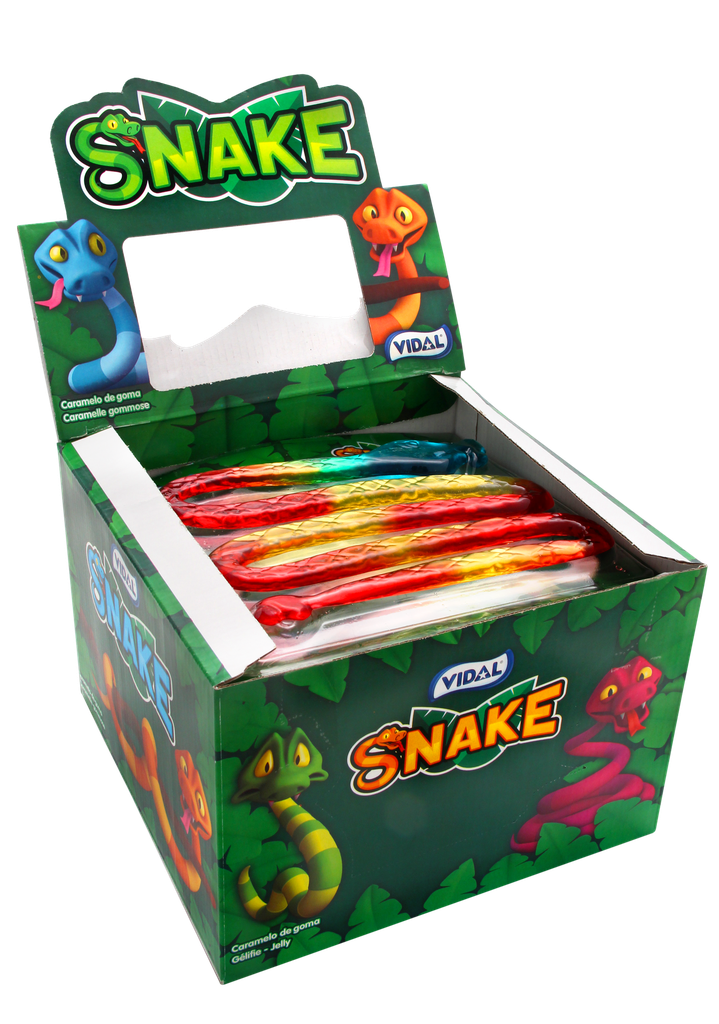 Jelly Snake 66g counter display