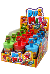 [93984] Dip & Mix Lollipop & Powder 12x35g counter display