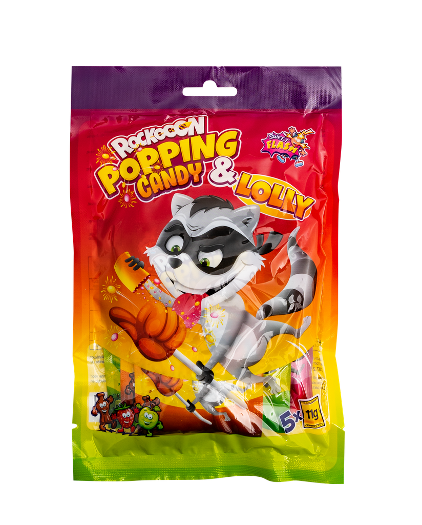 Popping Candy & Lolly 5x11g