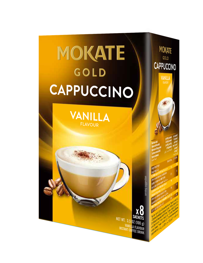 Cappuccino Gold Vanilla - Instant powder 100g