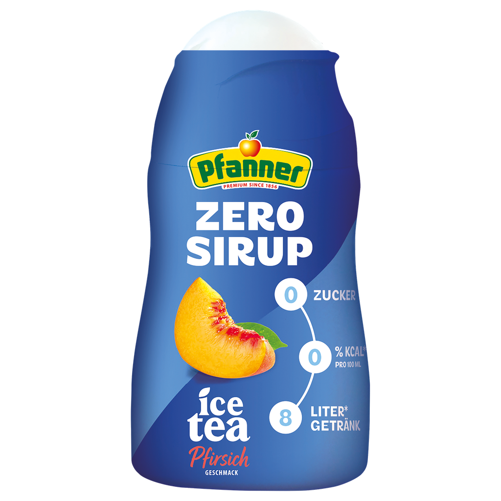 ZERO Iced Tea Syrup Peach 1:140 57ml