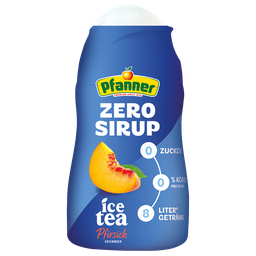 [97118] ZERO Iced Tea Syrup Peach 1:140 57ml