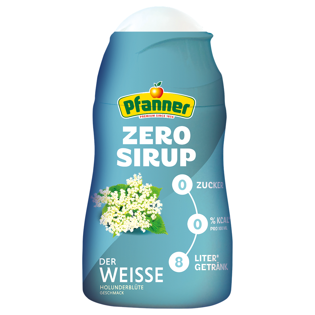 ZERO Iced Tea Syrup Lemon-Elderflower 1:140 57ml