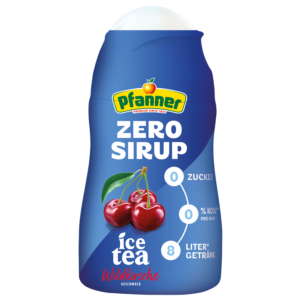 ZERO Iced Tea Syrup Wild Cherry 1:140 57ml