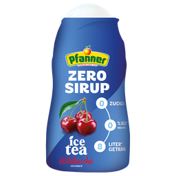 [97117] ZERO Iced Tea Syrup Wild Cherry 1:140 57ml