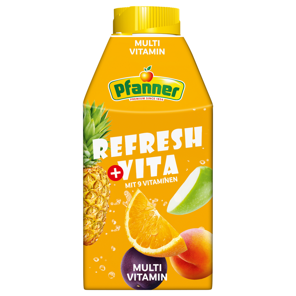 Refresh Vita Multivitamin 10% Mehrfruchtsaftgetränk 0,5l