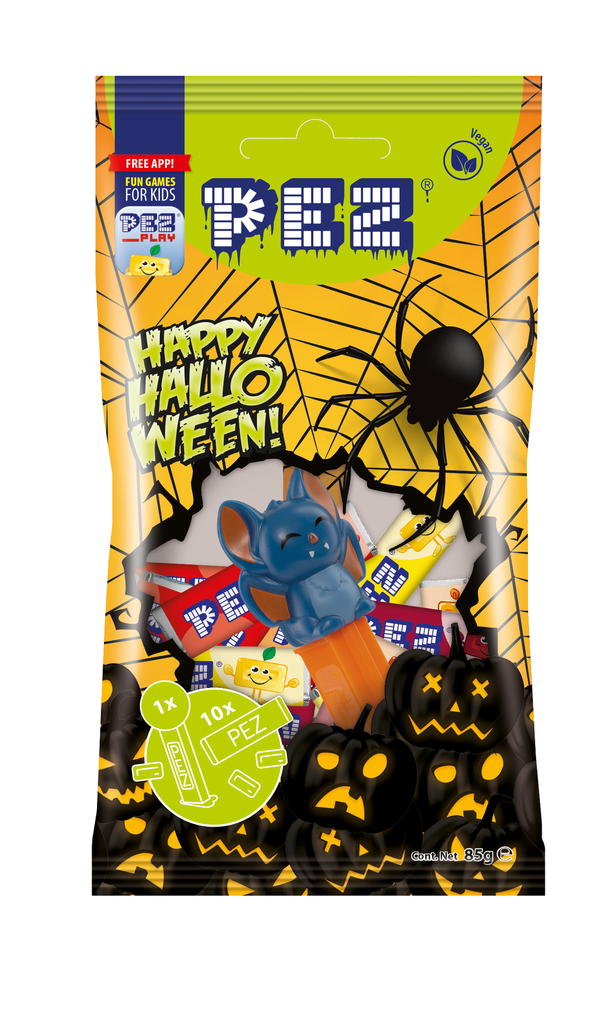 Halloween Mix - dispenser, refillers and stickers mixed box 85g