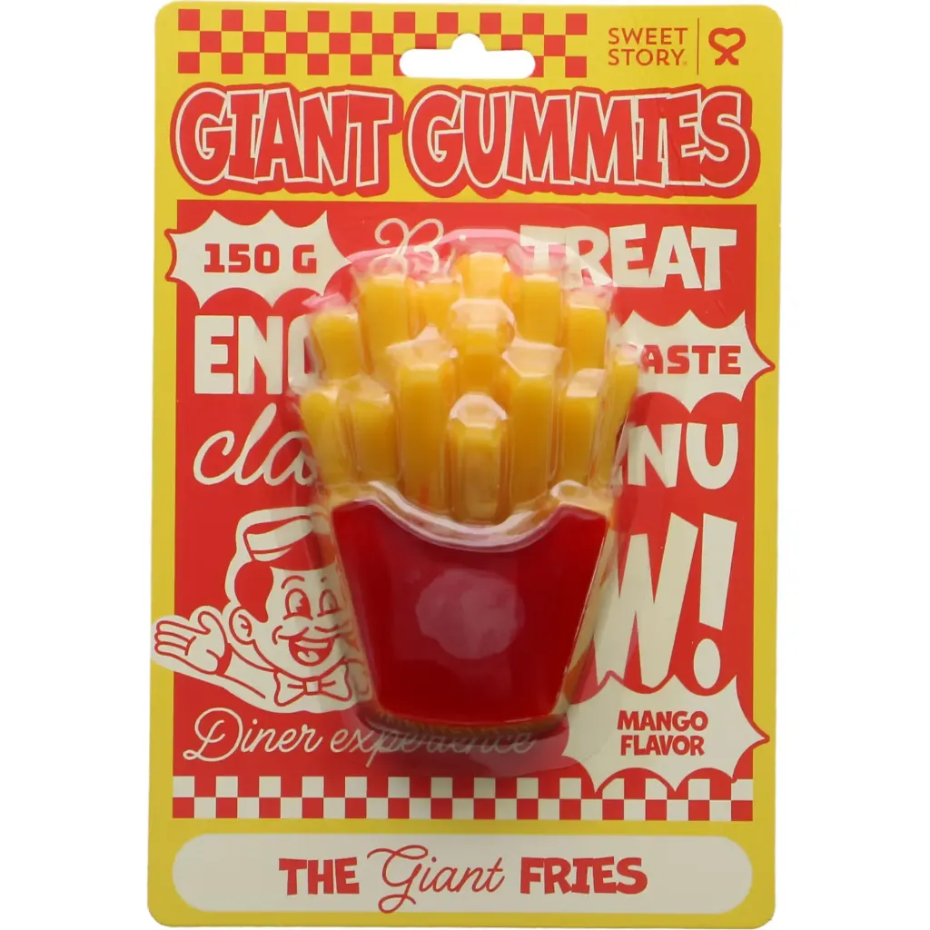 GIANT GUMMY FRIES 150G