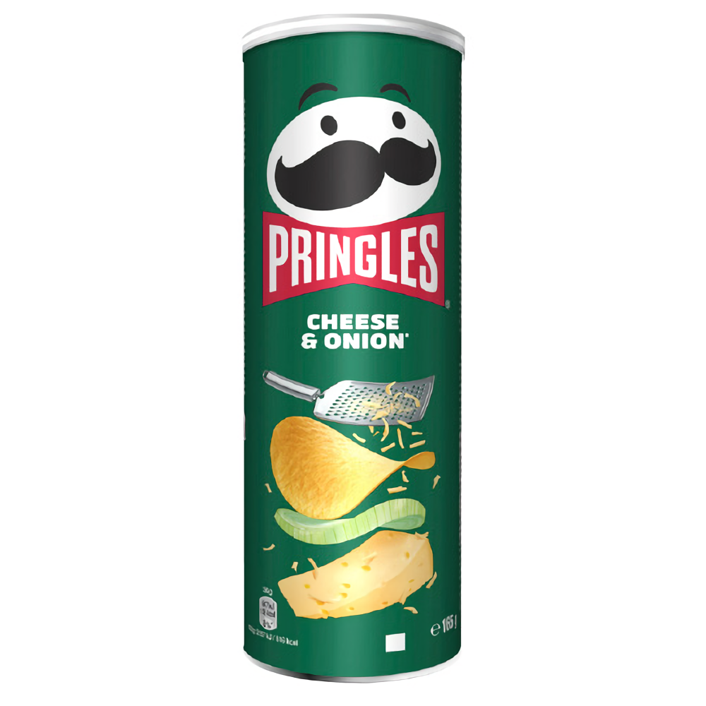 PRINGLES CHEESE&ONION 165