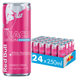 [2643-249241] RED BULL WHITE PEACH SF 25CL
