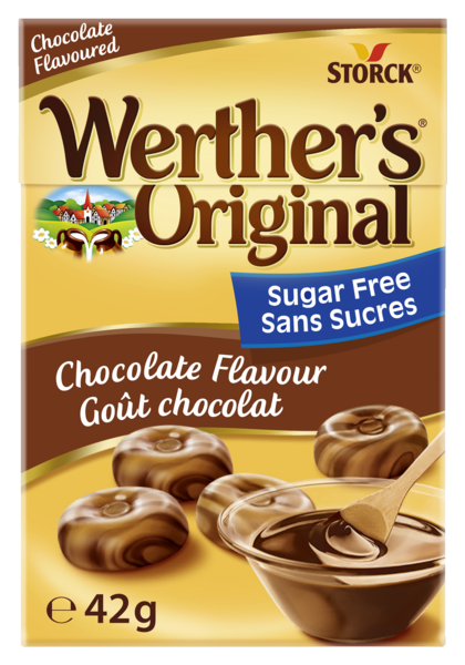 WERTHERS CHOCOLATE SF 42G