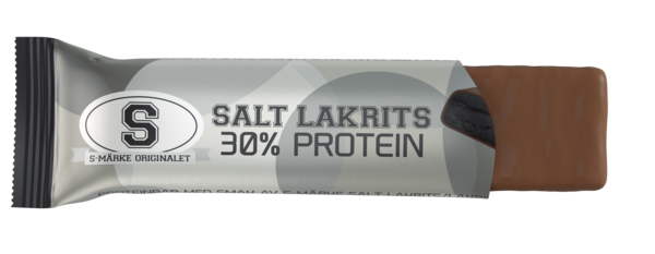 S-MÄRKE BAR SALT LAKRITS 35G