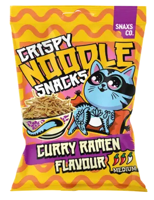 Crispy Noodle Snacks Curry 60g