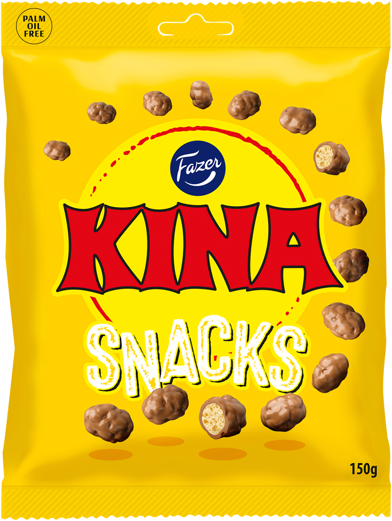Kina Gul Snacks 150g