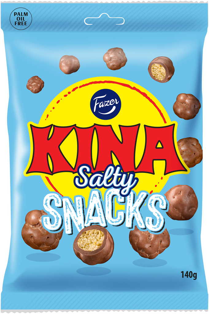Kina Blå Salty Snacks 140g