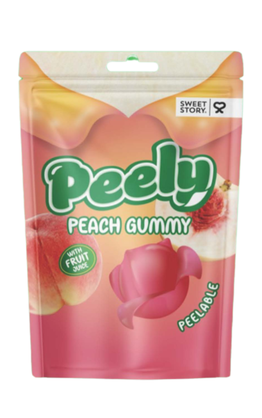 PEELY PEACH GUMMY 85G