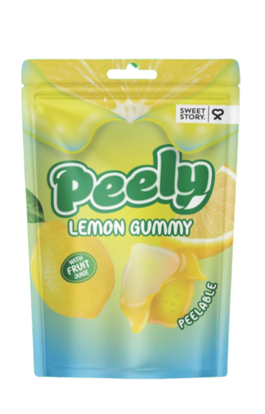 PEELY LEMON GUMMY 85G