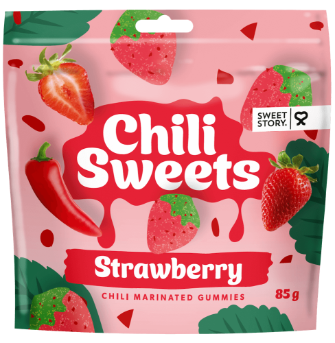 CHILI SWEETS STRAWBERRY 85G